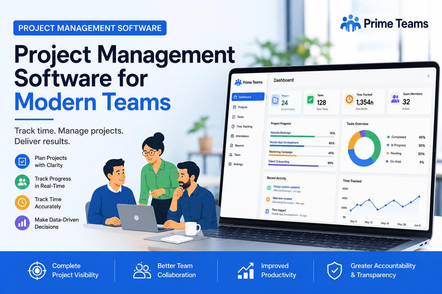 Project Management Software for Modern Teams: 7 Signs Your Team Has Outgrown Standalone Time Tracking