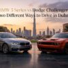 BMW 5 Series vs Dodge Challenger: Two Different Ways to Drive in Dubai